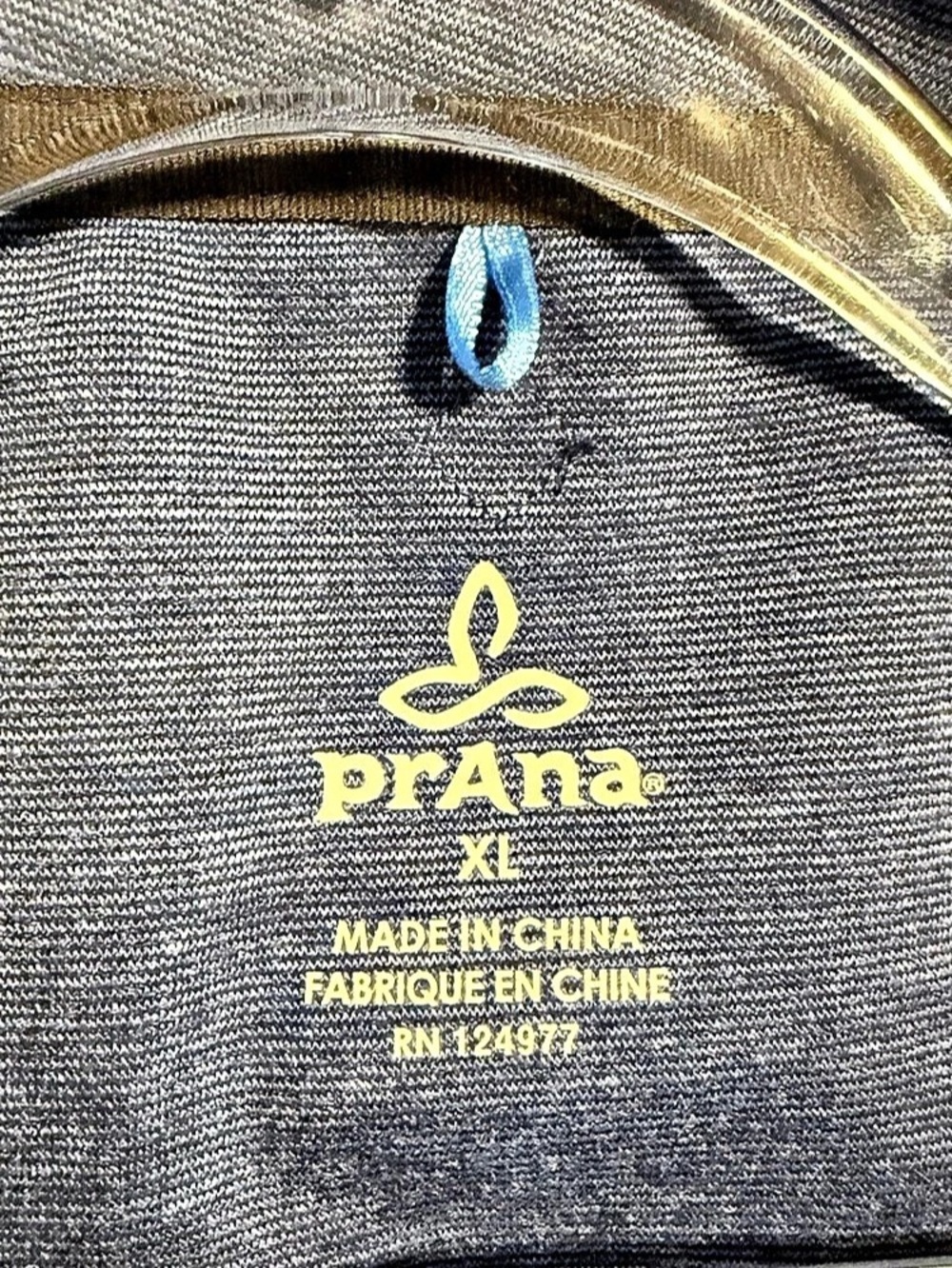 prAna W2B0UR315 Blue Quarter-Zip Pullover Size XL - Picture 5 of 7